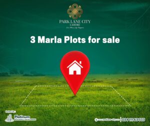 3 Marla Plots For Sale In Lahore At Low Price